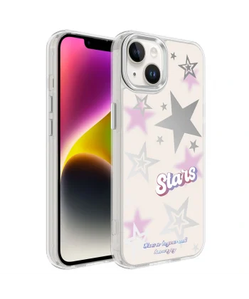 iPhone 14 Plus Kılıf Airbagli Parlak Tasarımlı Mimbo Kapak