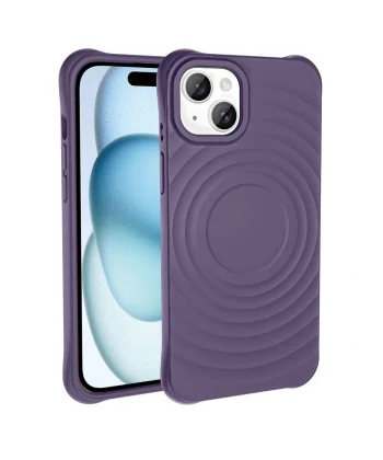 iPhone 14 Plus M-safe Şarj Özellikli Airbagli Mat Görünümlü Hepi Kapak