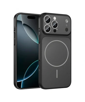 Apple iPhone 14 Pro Kılıf Zore M-Safe Şarj Özellikli Kamera Korumalı Formen Kapak