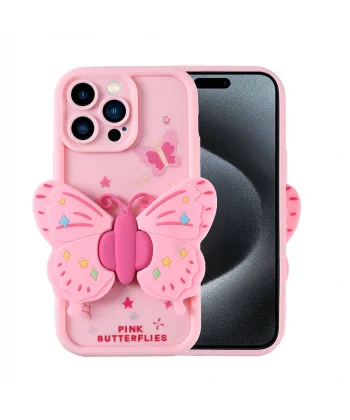 iPhone 15 Pro Max Kılıf Kamera Korumalı Figür Tasarımlı Kapya Kapak