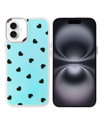 iPhone 16 Plus Kılıf Airbag Tasarımlı Hadra Kapak