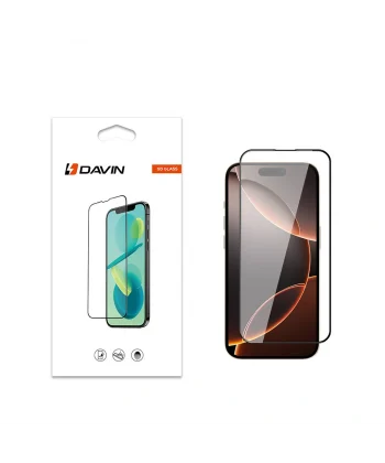 Apple iPhone 16 Pro Max Davin 5D Cam Ekran Koruyucu