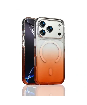 iPhone 17 Pro Max Kılıf M-Safe Şarj Özellikli Septik Silikon Kapak