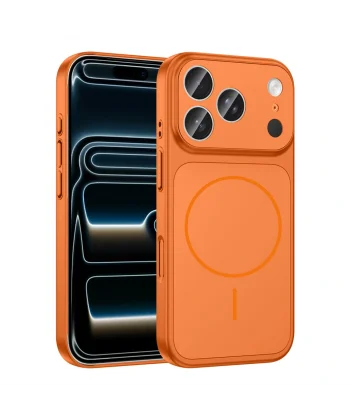 iPhone 17 Pro Max Kılıf M-Safe Şarj Özellikli Kamera Korumalı Formen Kapak