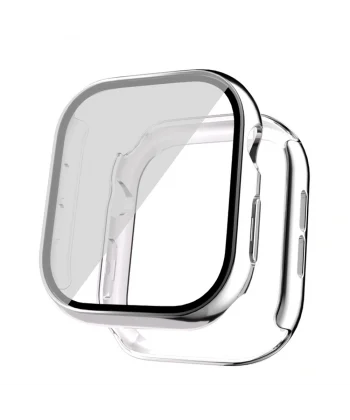 Watch 10 46mm Sert PC Kasa Electroplatink Çerçeveli Ekran Koruyucu Watch Gard 36