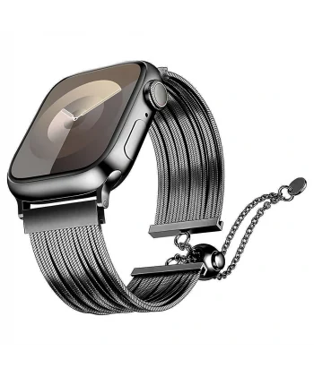 Watch 10 46mm Uyumlu-137 Metal Hasır Kordon