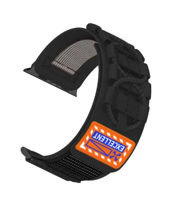 Watch 40mm Uyumlu-112 Orbital Örgülü Halat Tasarımlı Naylon Kumaş Hasır Kordon