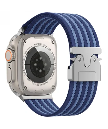 Watch 49mm Uyumlu-133 Naylon Kumaş Hasır Örgülü Kordon