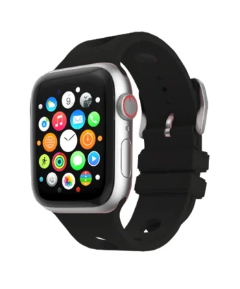 Watch 7 41mm Delikli Tasarım Uyumlu-147 Silikon Kordon