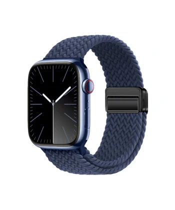 Watch 7 41mm Uyumlu-134 Örgü Tasarımlı Hasır Kordon Strap Kayış