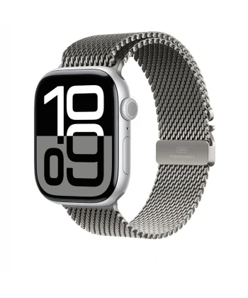 Watch 7 45mm Uyumlu-100 Titanyum Hasır Kordon