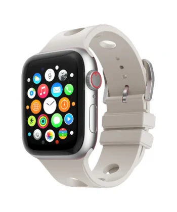 Watch Ultra 49mm Delikli Tasarım Uyumlu-147 Silikon Kordon