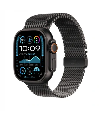 Watch Ultra 49mm Uyumlu-100 Titanyum Hasır Kordon