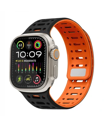 Apple Watch Ultra 49mm Zore KRD-124 Silikon Kordon Strap Kayış