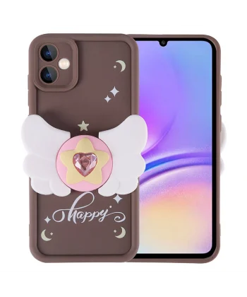 Samsung A05 Kılıf Kamera Korumalı Figür Tasarımlı Kapya Kapak