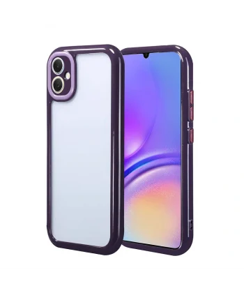 Samsung A05 Kılıf Kamera Korumalı Renkli Kenar ve Çerçeve Tasarımlı Vitamin Kapak