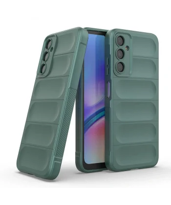 Samsung A05S Kılıf Esnek TPU Oyuklu Arka Yüzey Tasarımlı Etnik Silikon Kapak