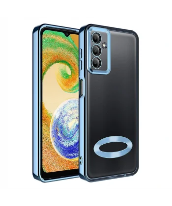 Samsung A05S Kılıf Kamera Korumalı Logo Gösteren Omega Kapak