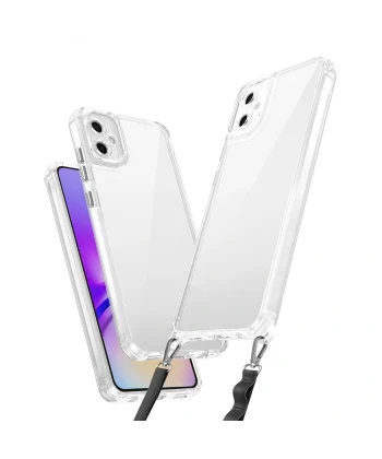 Samsung A06 Kılıf Airbagli Takılabilir Askı Aparatlı Snap Silikon Kapak