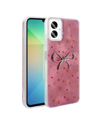 Samsung A06 Kılıf Kamera Korumalı Figürlü Ponti Silikon Kapak