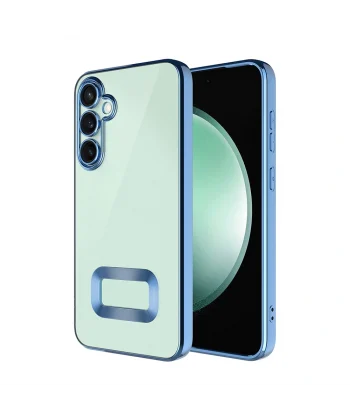 Samsung A16 Kılıf Kamera Korumalı Logo Gösteren Omega Kapak