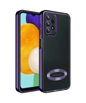 Samsung A23 Kılıf Kamera Korumalı Logo Gösteren Omega Kapak