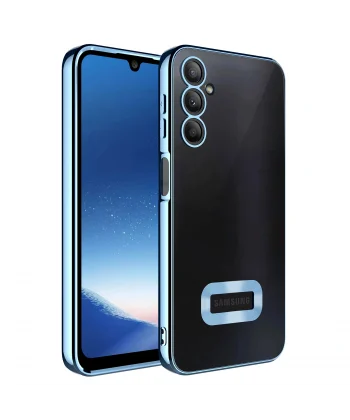 Samsung A24 Kılıf Kamera Korumalı Logo Gösteren Omega Kapak