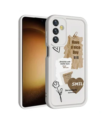 Samsung A25 Kılıf Kamera Korumalı Baskılı Arka Yüzey Klas Kapak
