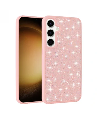 Samsung A25 Kılıf Parlak Taşlı Tasarım Pırlanta Kapak