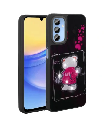 Samsung A25 Kılıf Parlayan Kabartmalı İkonik Figürlü Amas Silikon Kapak