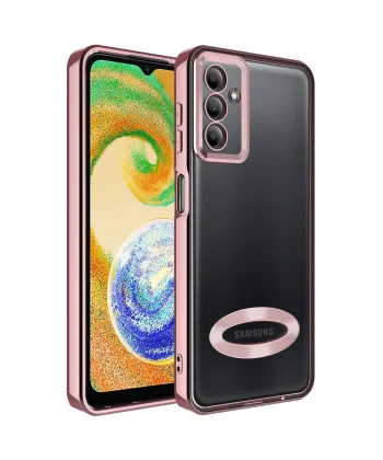 Samsung A34 Kılıf Kamera Korumalı Logo Gösteren Omega Kapak