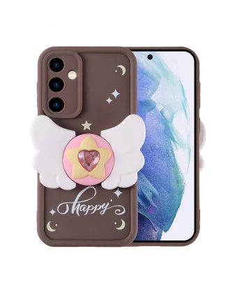 Samsung A55 Kılıf Kamera Korumalı Figür Tasarımlı Kapya Kapak