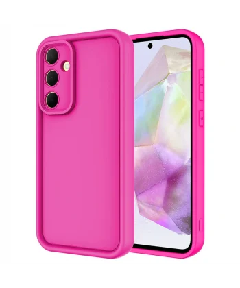 Samsung A55 Kılıf Kamera Korumalı Ananas Kapak