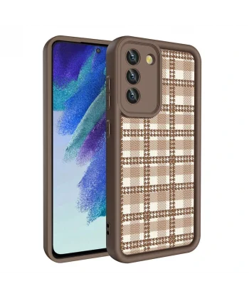 Samsung S21 FE Kılıf Kamera Korumalı Baskılı Arka Yüzey Klas Kapak