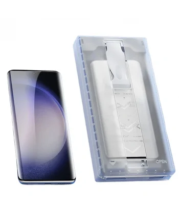 Samsung S22 Ultra Kolay Uygulama Aparatlı Easy Body Ekran Koruyucu