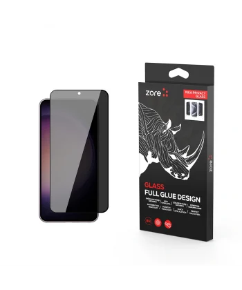 Samsung S22 Rika Premium Privacy Temperli Cam Ekran Koruyucu