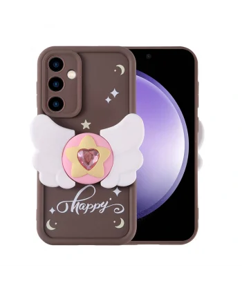 Samsung S23 FE Kılıf Kamera Korumalı Figür Tasarımlı Kapya Kapak