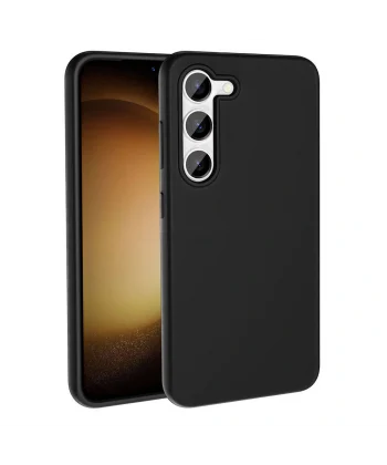 Samsung S23 Kılıf M-safe Şarj Özellikli Sıvı Teknolojili Silinebilir Sert Kivi Kapak