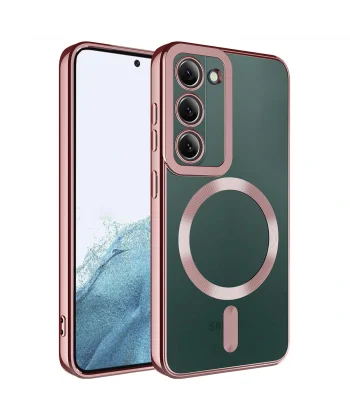 Samsung S23 Plus Kılıf M-safe Wireless Şarj Özellikli Setro Silikon