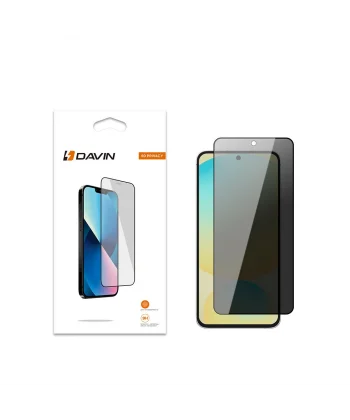Galaxy S24 FE Davin 5D Privacy Cam Ekran Koruyucu