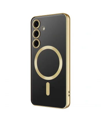 Samsung S24 FE Kılıf Kamera Korumalı M-safe Wireless Şarj Özellikli Demre Kapak