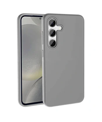 Samsung S24 Kılıf M-safe Şarj Özellikli Sıvı Teknolojili Silinebilir Sert Kivi Kapak