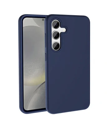 Samsung S24 Plus Kılıf M-safe Şarj Özellikli Sıvı Teknolojili Silinebilir Sert Kivi Kapak