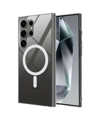 Samsung S24 Ultra Kılıf Kamera Korumalı M-safe Sert PC Porto Kapak