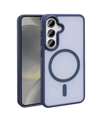 Samsung S25 FE Kılıf M-safe Şarj Özellikli Mat Arka Yüzey Sio Kapak