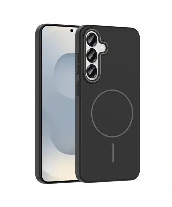 Samsung S25 Kılıf M-safe Şarj Özellikli Ruby Sert Kapak