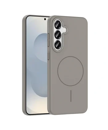 Samsung S25 Plus Kılıf M-safe Şarj Özellikli Ruby Sert Kapak