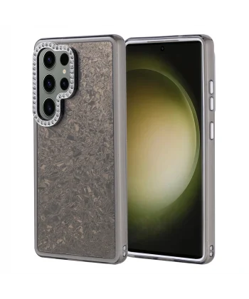 Samsung S25 Ultra Kılıf Taşlı Tasarımlı Kapi Kapak