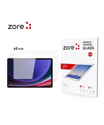 Samsung Tab S10 Plus 5in1 Tablet Temperli Cam Ekran Koruyucu