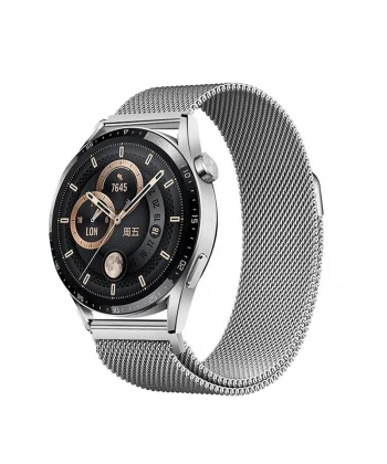 Samsung Watch 46mm Band-12 22mm Metal Hasır Kordon